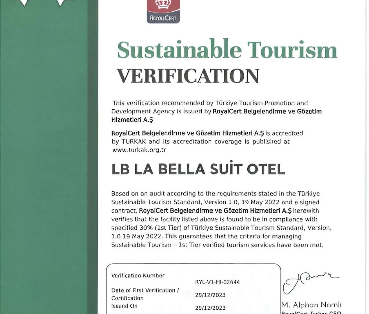 La Bella Suit Otel Kusadasi